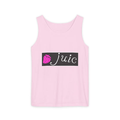 Juice-Themed Unisex Tank Top, Perfect for Summer Outings, Pool Parties, and Fruit Lovers