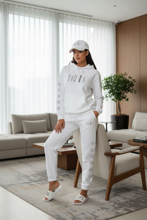 Nvklln Hoodie — Modern Rune-Style Graphic Sweatshirt