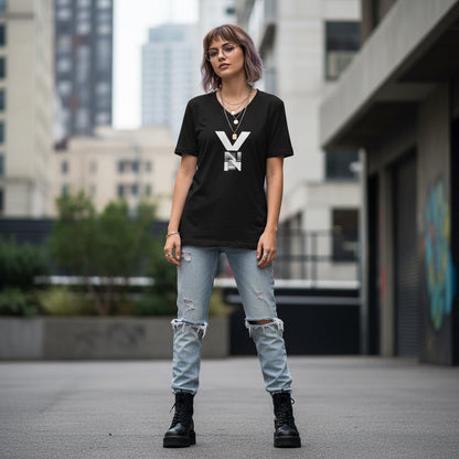 Modern Unisex V-Neck Tee Printify