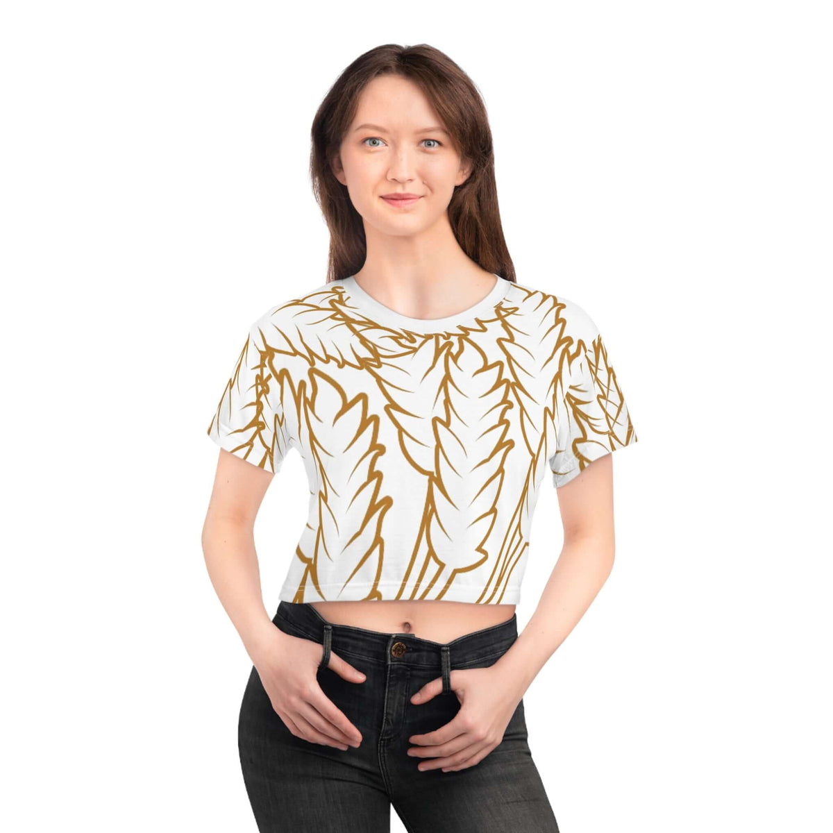 Rcnsons Crop Tee (AOP)