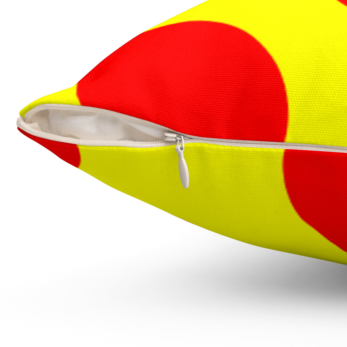 Spun Polyester Square Pillow