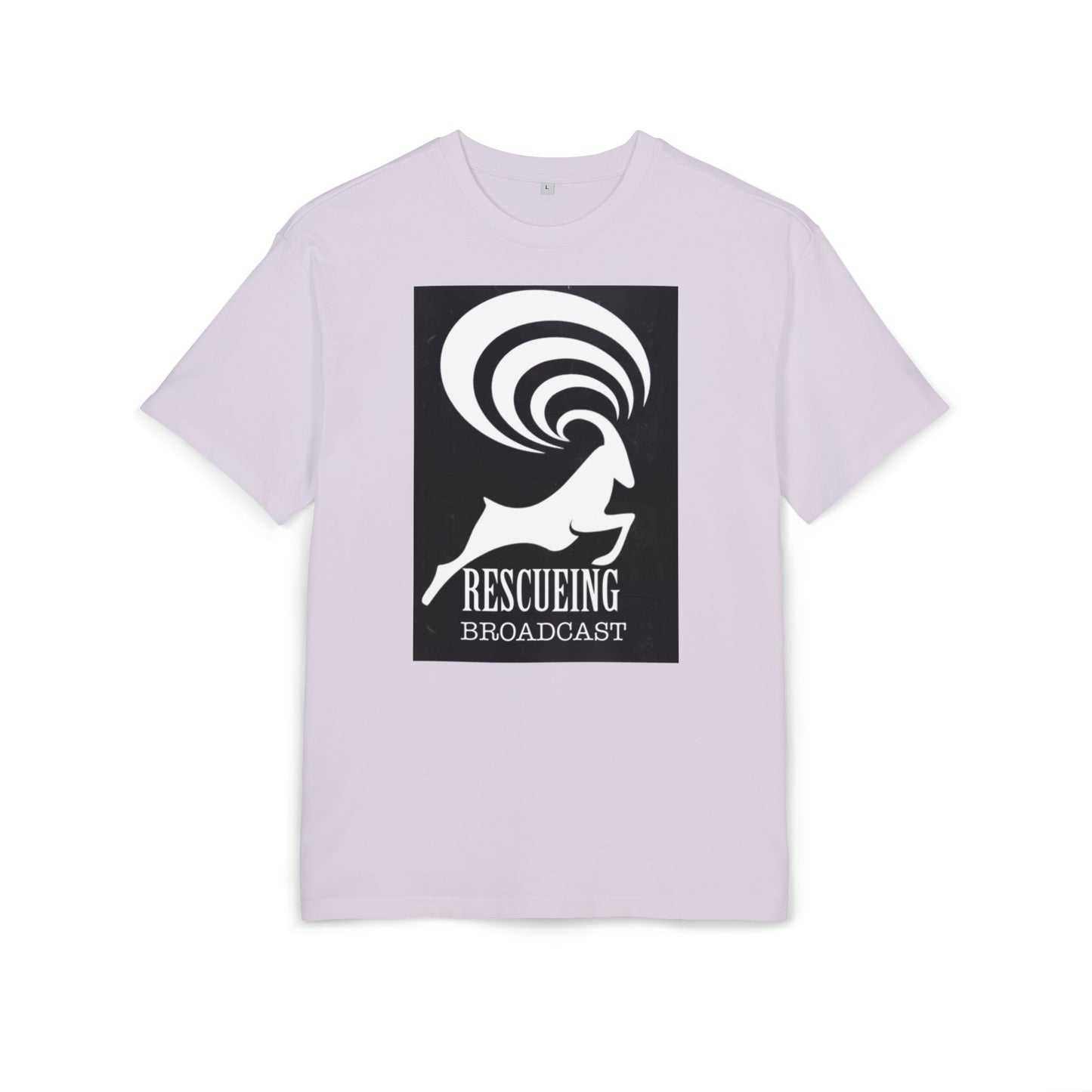Oversize Tee - Rescuing Broadcast Bold