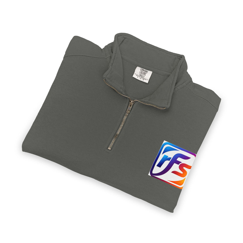 Quarter-Zip Sweatshirt ‚RFS' — Casual Lightweight Pullover