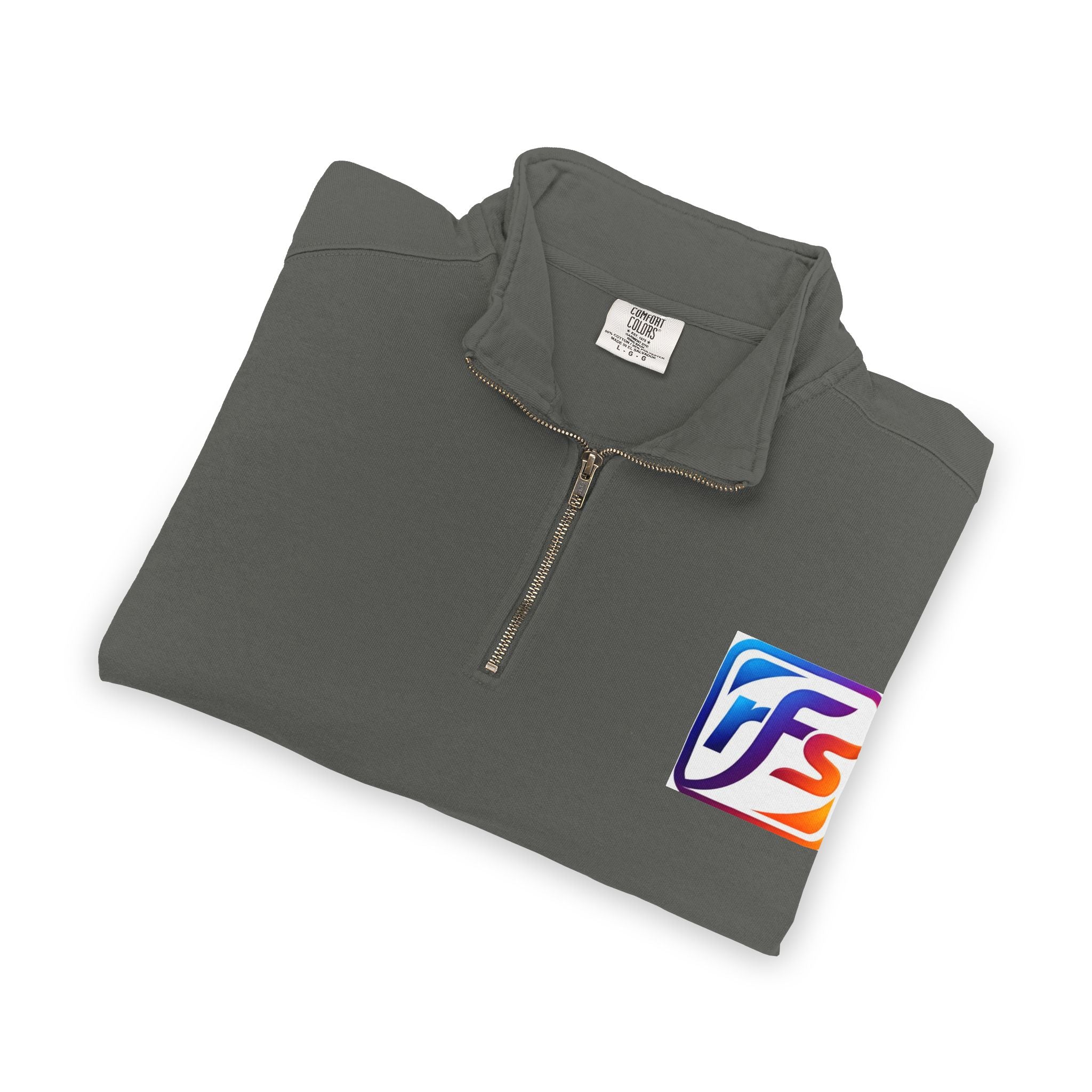 Quarter-Zip Sweatshirt ‚RFS' — Casual Lightweight Pullover