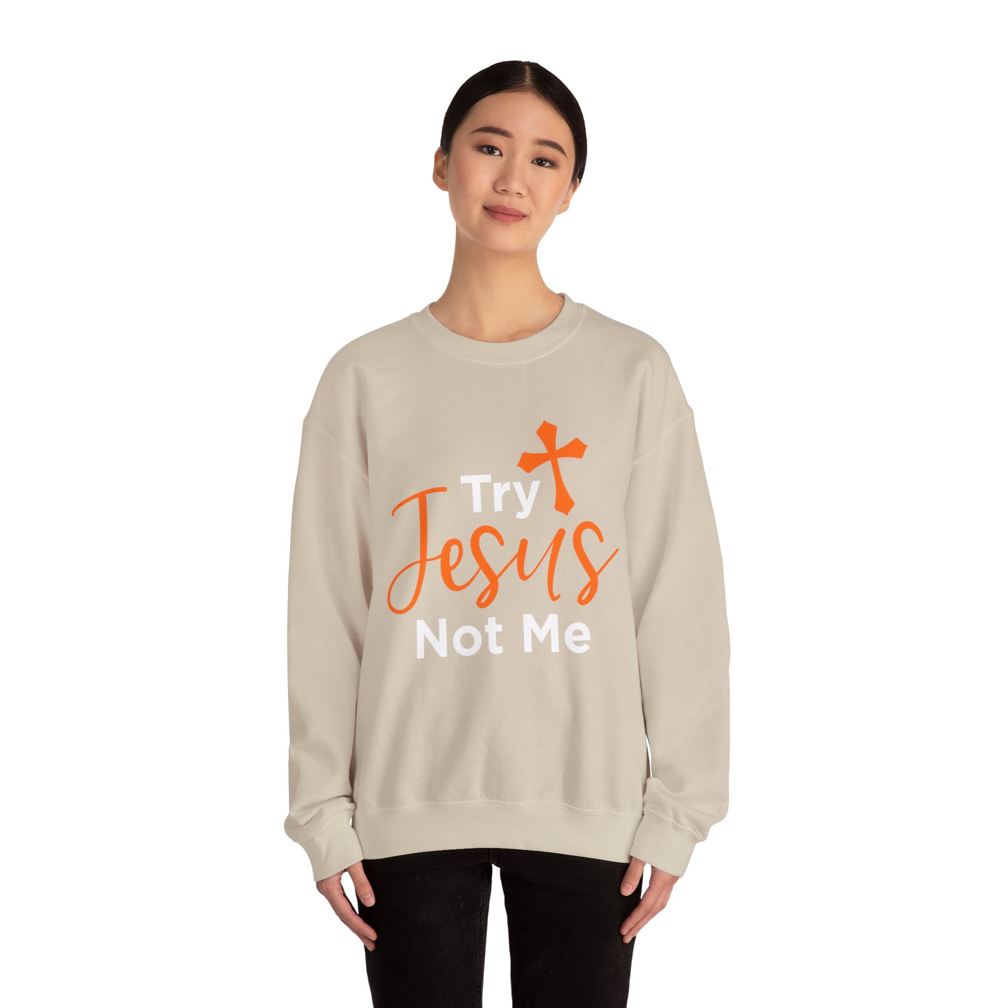 Essayez Jesus Not Me Sweat-shirt unisexe 