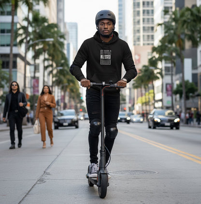 Blessed Fleece Hoodie — Three-Panel Cozy Pullover