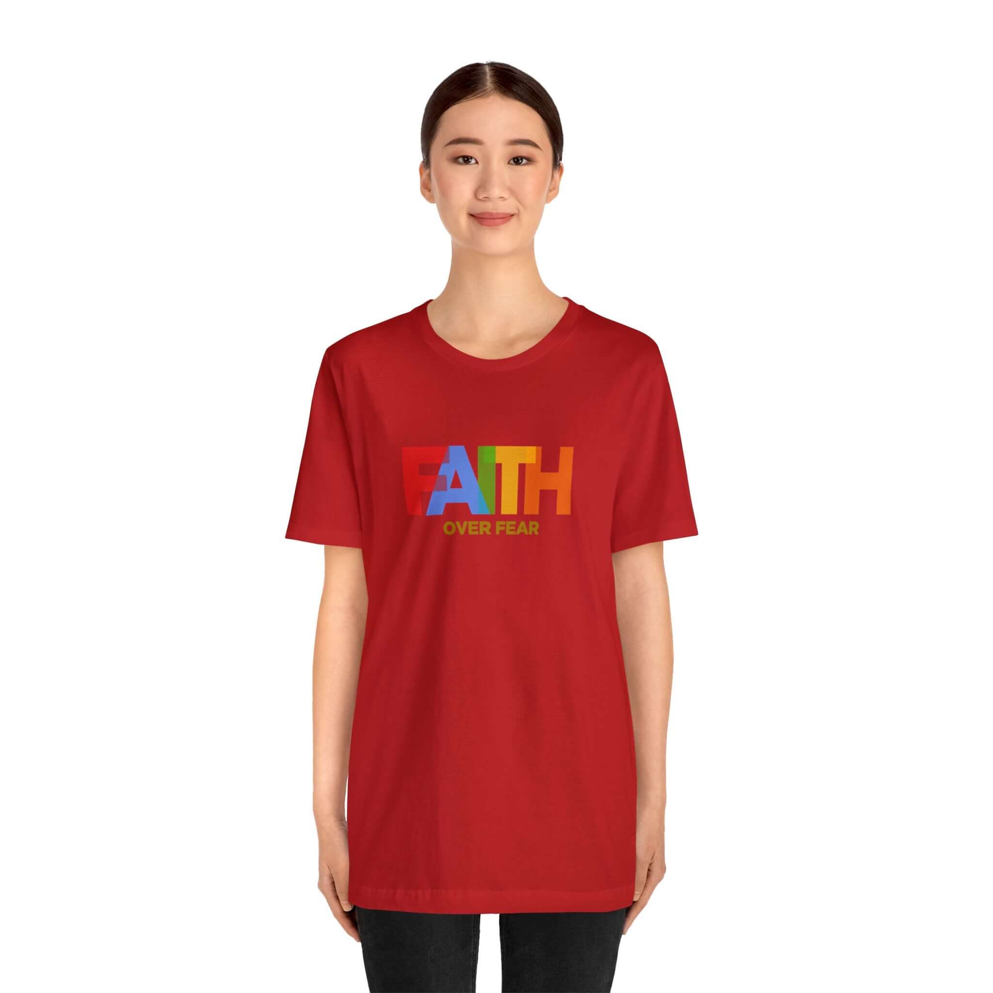 Faith Over Fear Unisex Tee - RC’nSONS