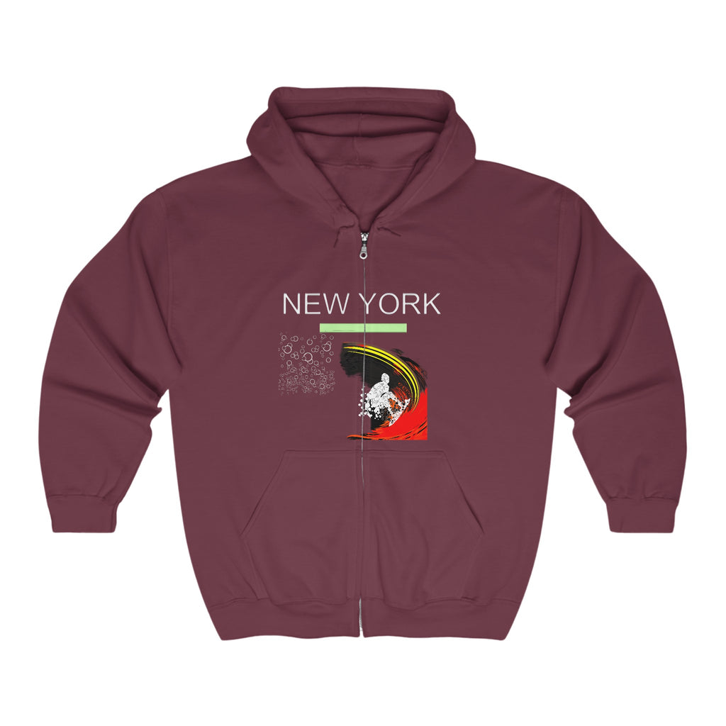 Unisex Heavy Blend™ Full Zip Hooded Sweatshirt