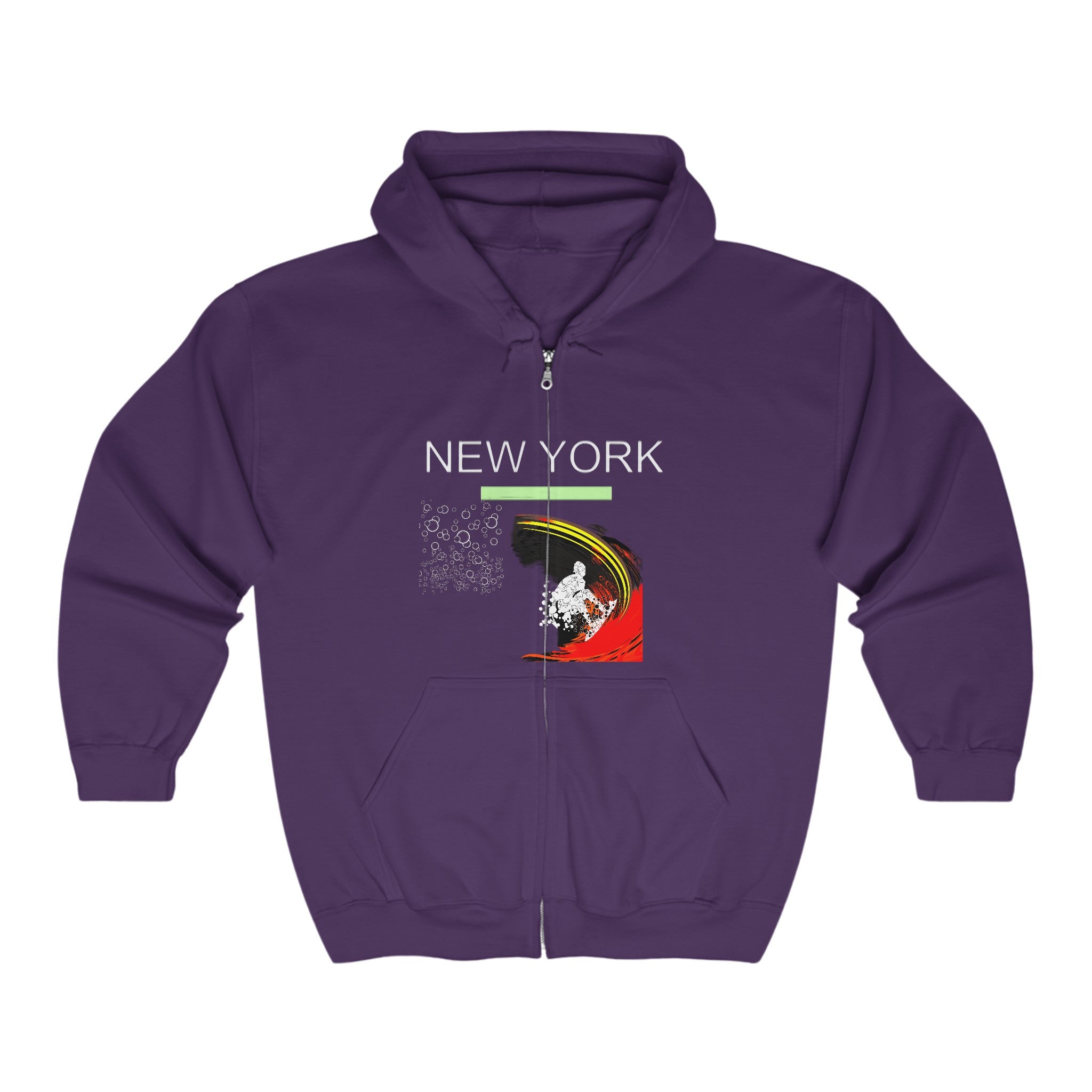 Unisex Heavy Blend™ Full Zip Hooded Sweatshirt