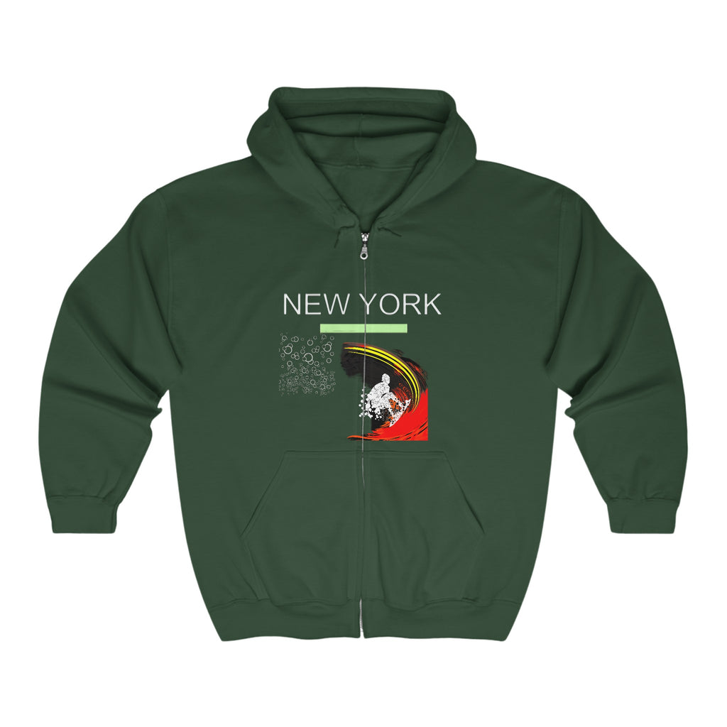 Unisex Heavy Blend™ Full Zip Hooded Sweatshirt