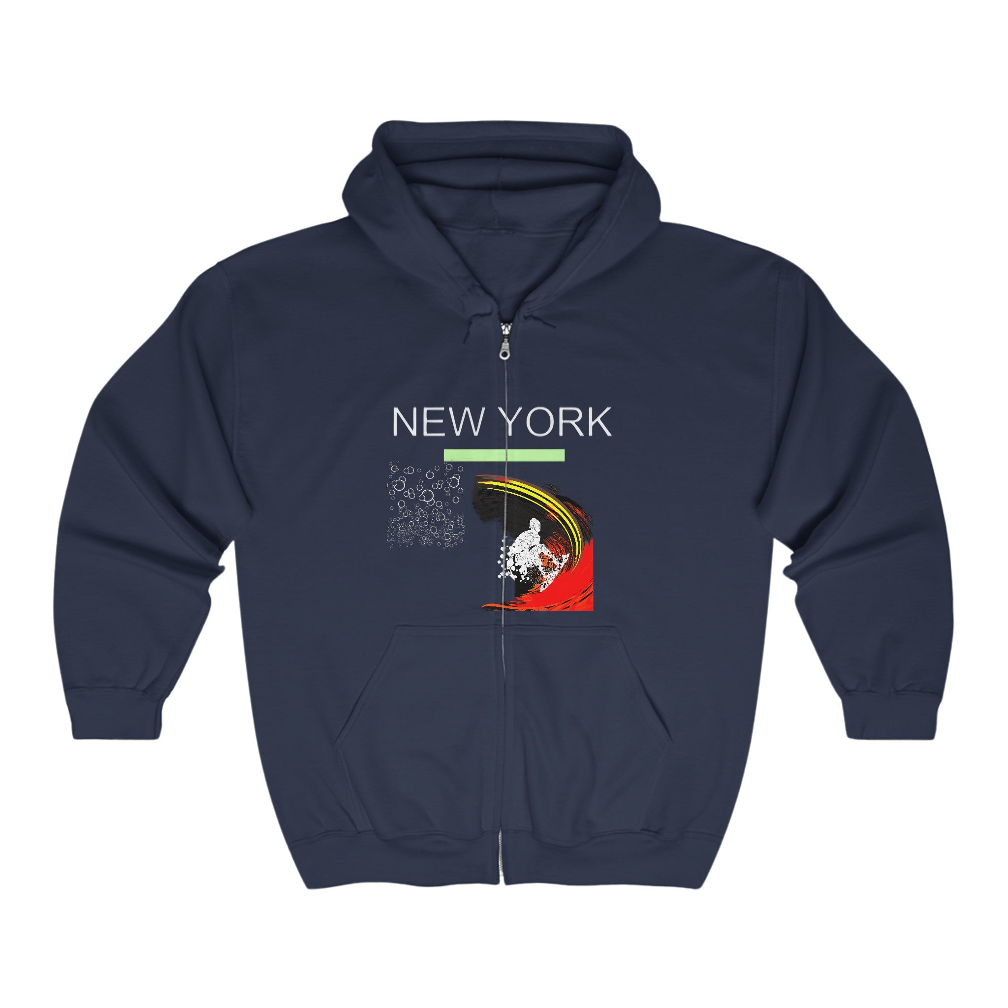 Unisex Heavy Blend™ Full Zip Hooded Sweatshirt