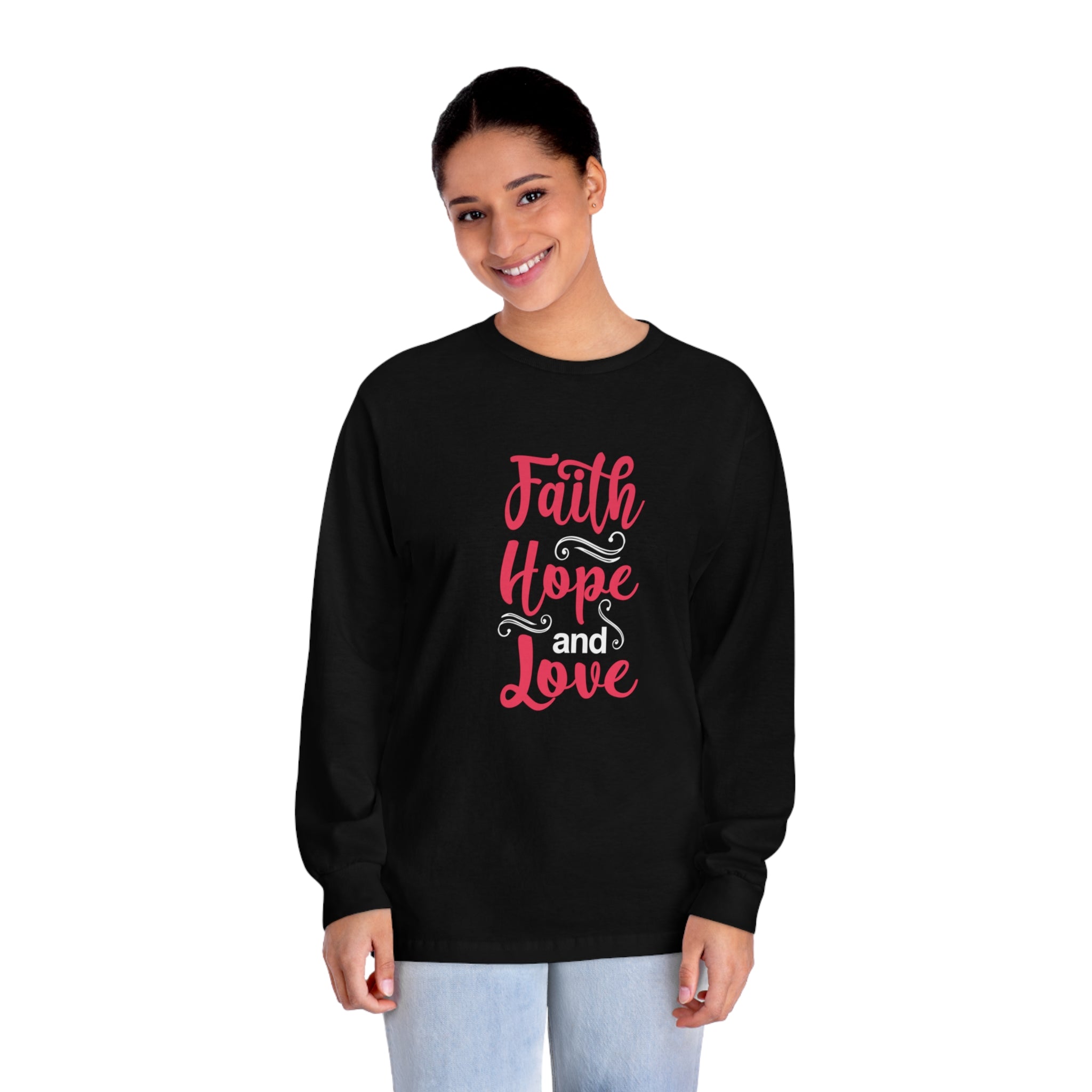 Faith Hope And Love Long Sleeve