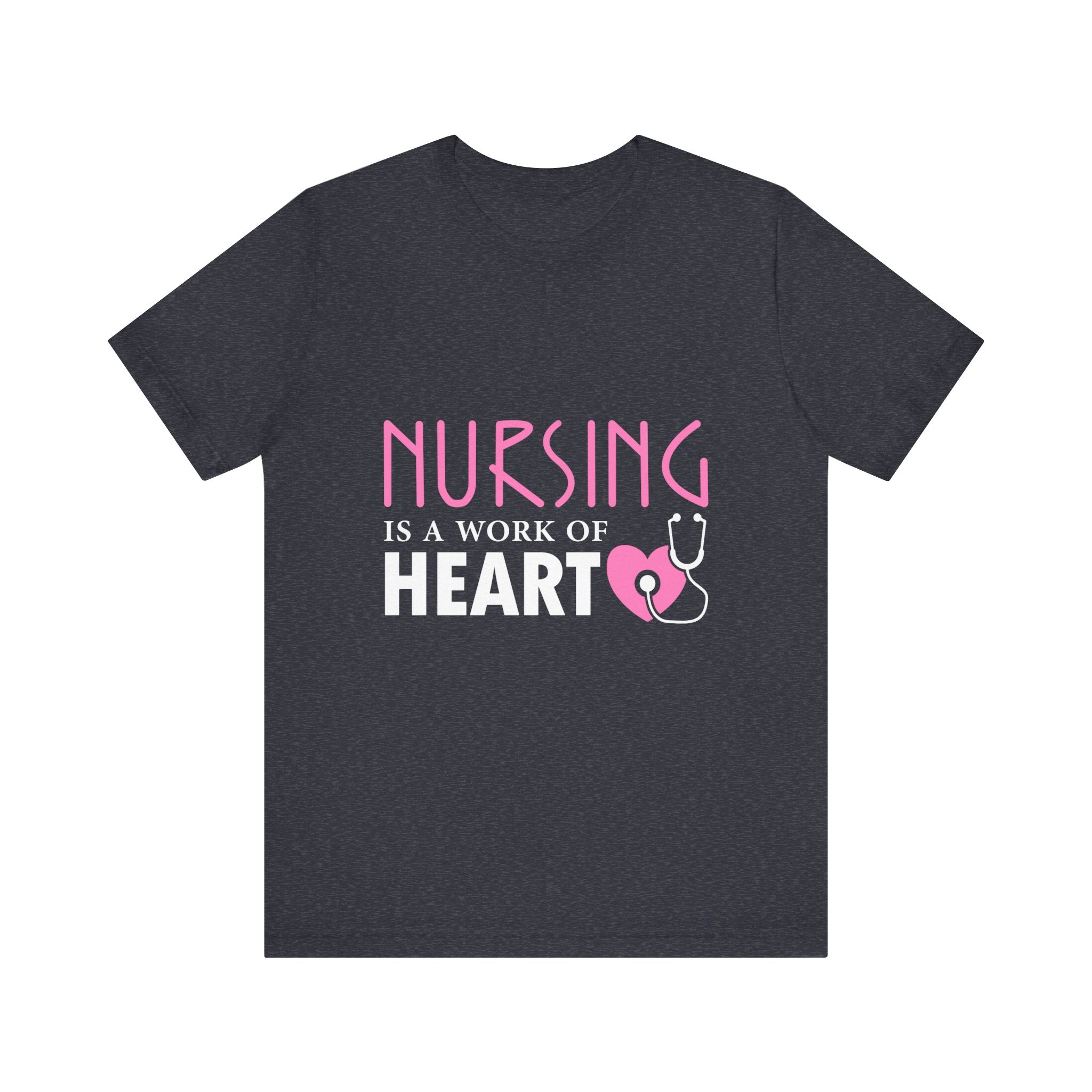 Les soins infirmiers sont une œuvre de cœur Unisex Tee 