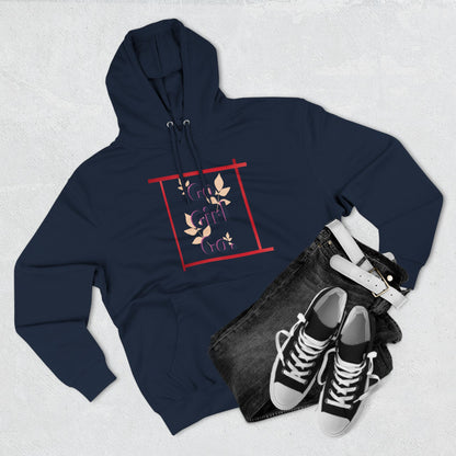 Fleece Hoodie - 'go girl go' Empowering Design