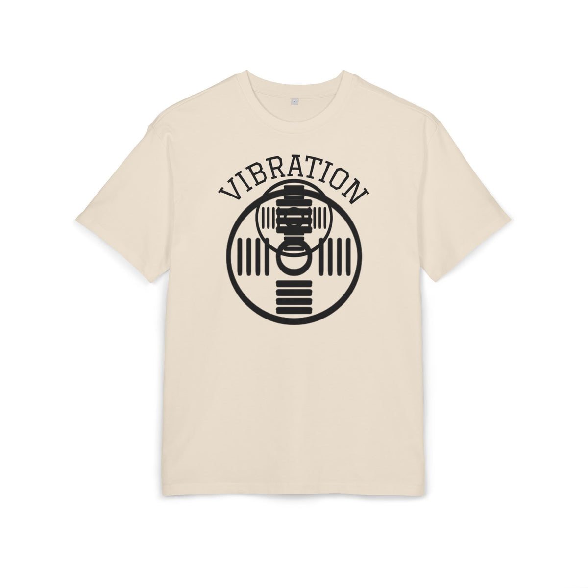 Unisex Vibration Oversized Tee | Comfortable Streetwear, Gym Apparel, Gift for Fitness Lovers, Casual Daily Wear, Graphic Tee