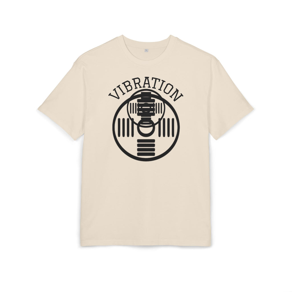 Unisex Vibration Oversized Tee | Comfortable Streetwear, Gym Apparel, Gift for Fitness Lovers, Casual Daily Wear, Graphic Tee