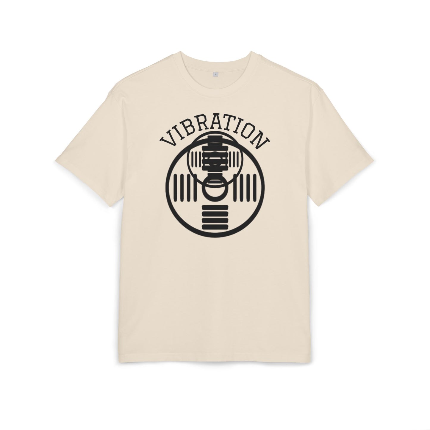 Unisex Vibration Oversized Tee | Comfortable Streetwear, Gym Apparel, Gift for Fitness Lovers, Casual Daily Wear, Graphic Tee