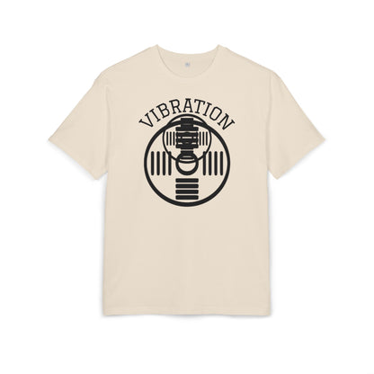 Unisex Vibration Oversized Tee | Comfortable Streetwear, Gym Apparel, Gift for Fitness Lovers, Casual Daily Wear, Graphic Tee