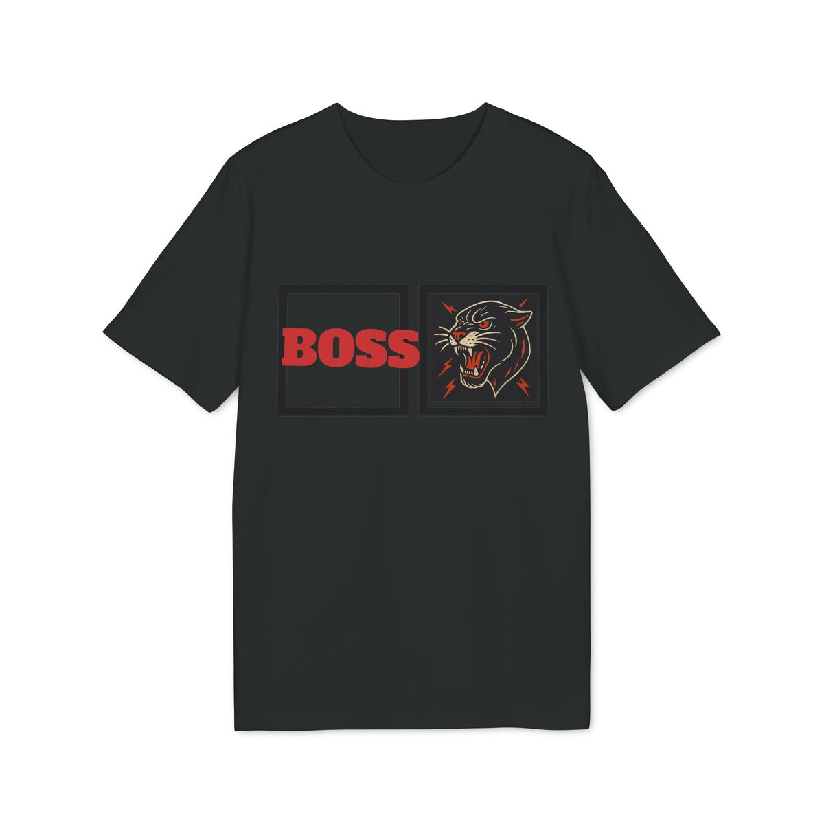 Boss Panther Unisex T-Shirt, Motivational Tee, Casual Outfit, Gift for Creators, Streetwear Style, Everyday Fashion Printify