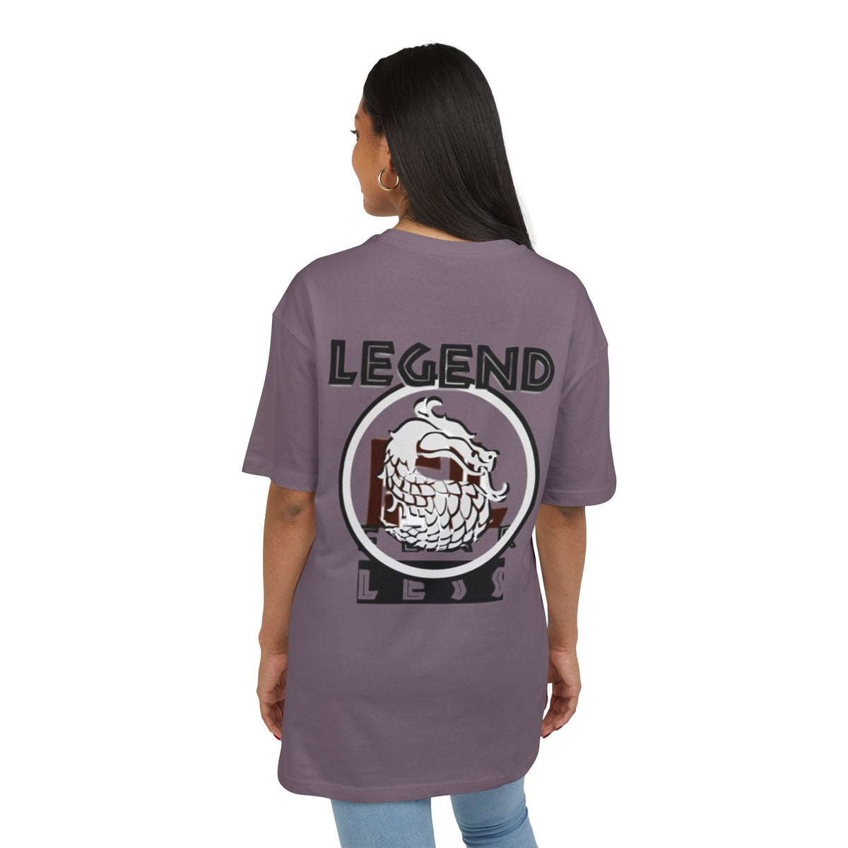 Unisex Heavy Oversize Tee - Legend Graphic Tee for Trendy Style