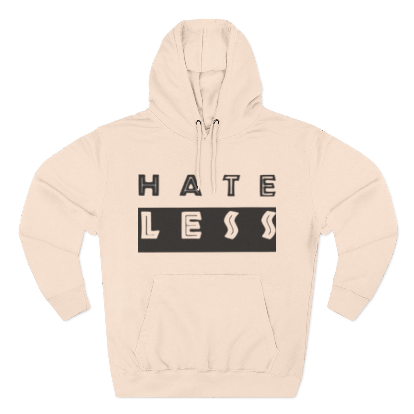 Hate Less Fleece Hoodie - Comfortable and Stylish Chill Wear