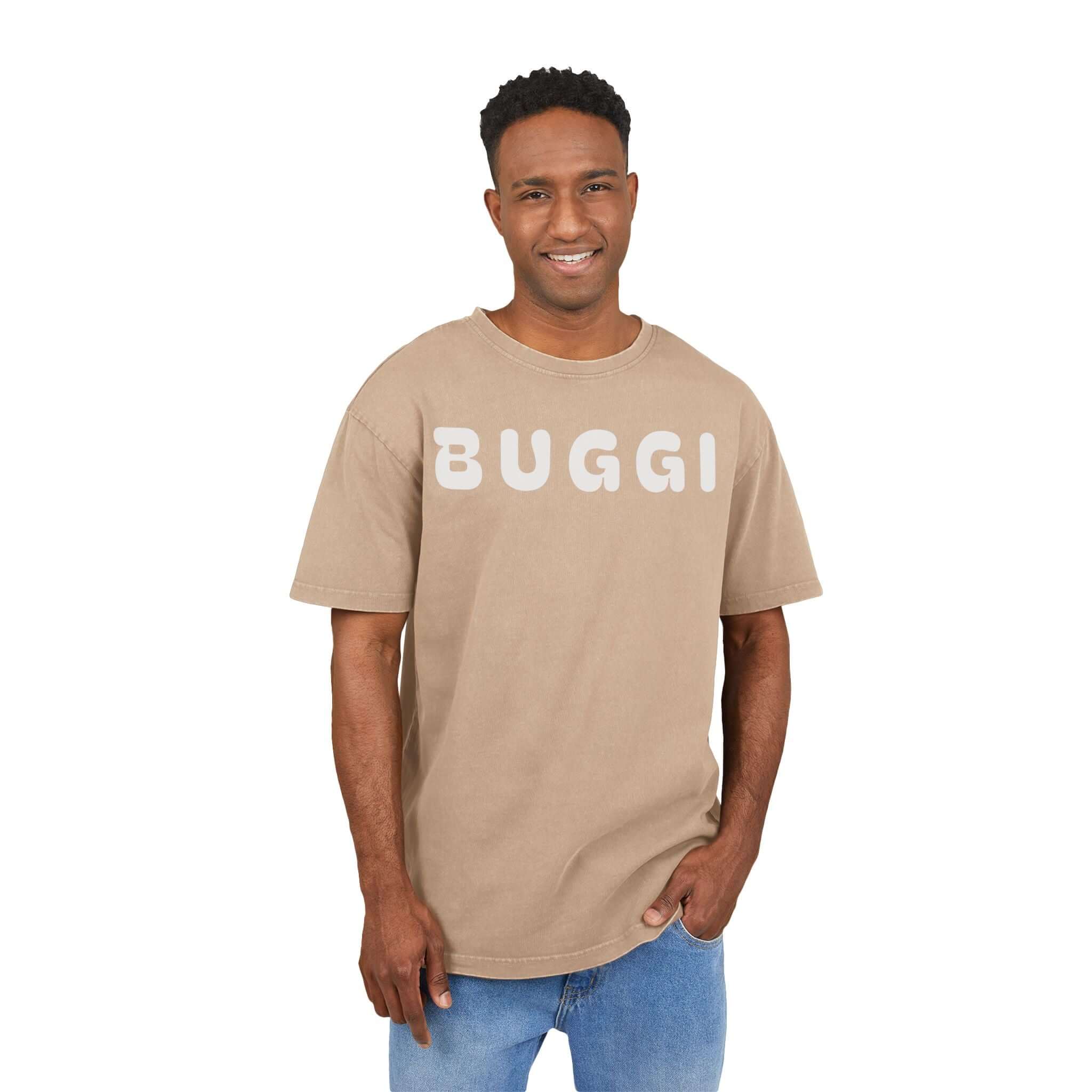 Acid Washed Tee - Buggi Design Printify