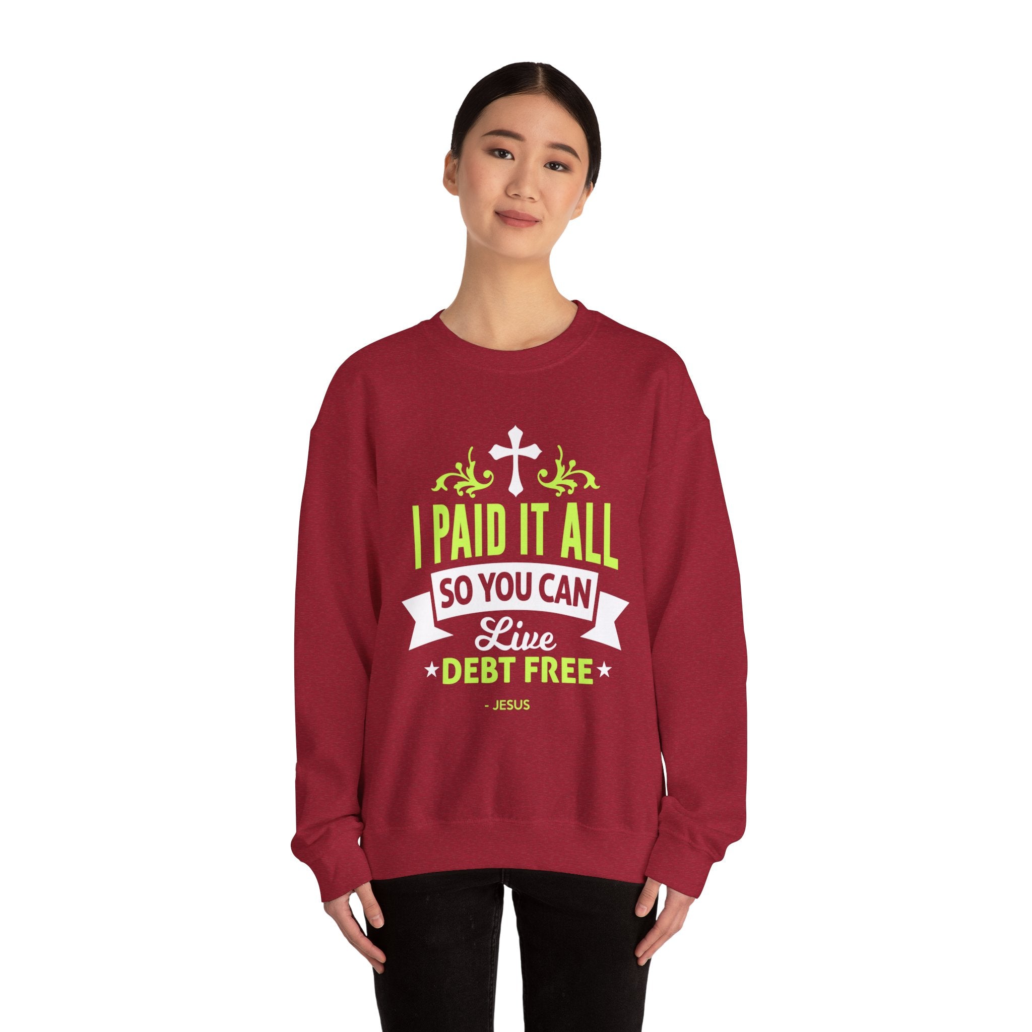 J’ai tout payé Sweatshirt unisexe 