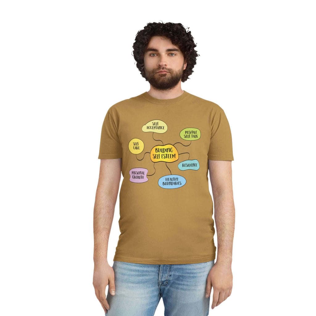 Faded Shirt - Building Self-Esteem Graphic Tee