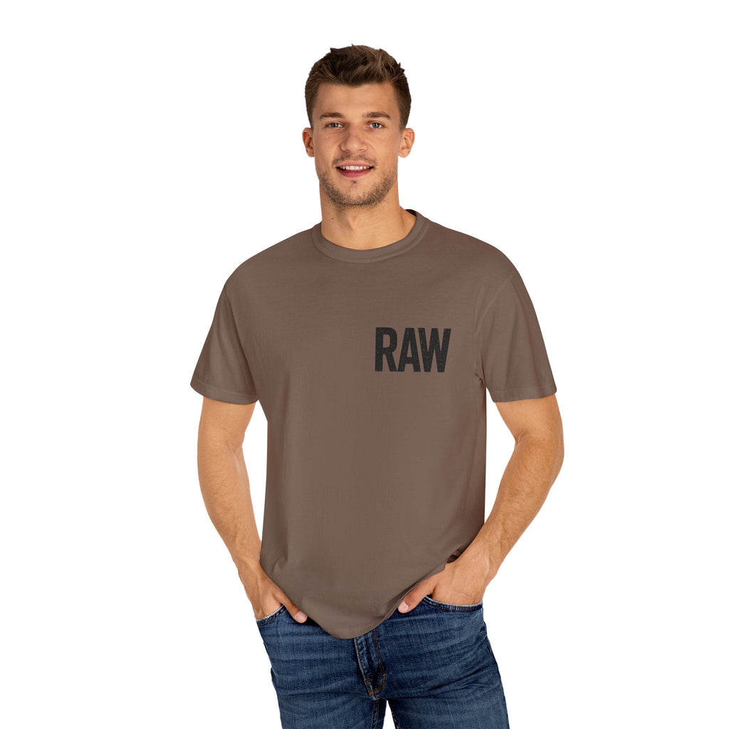 Garment-Dyed T-shirt RAW Design Printify