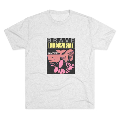 Brave Heart Tri-Blend Unisex T-Shirt