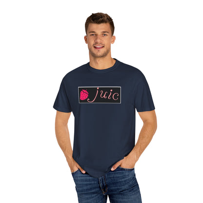 Strawberry JUIC Unisex T-Shirt, Cute Graphic Tee, Summer Apparel, Gift for Fruit Lovers, Trendy Fashion, Casual Wear