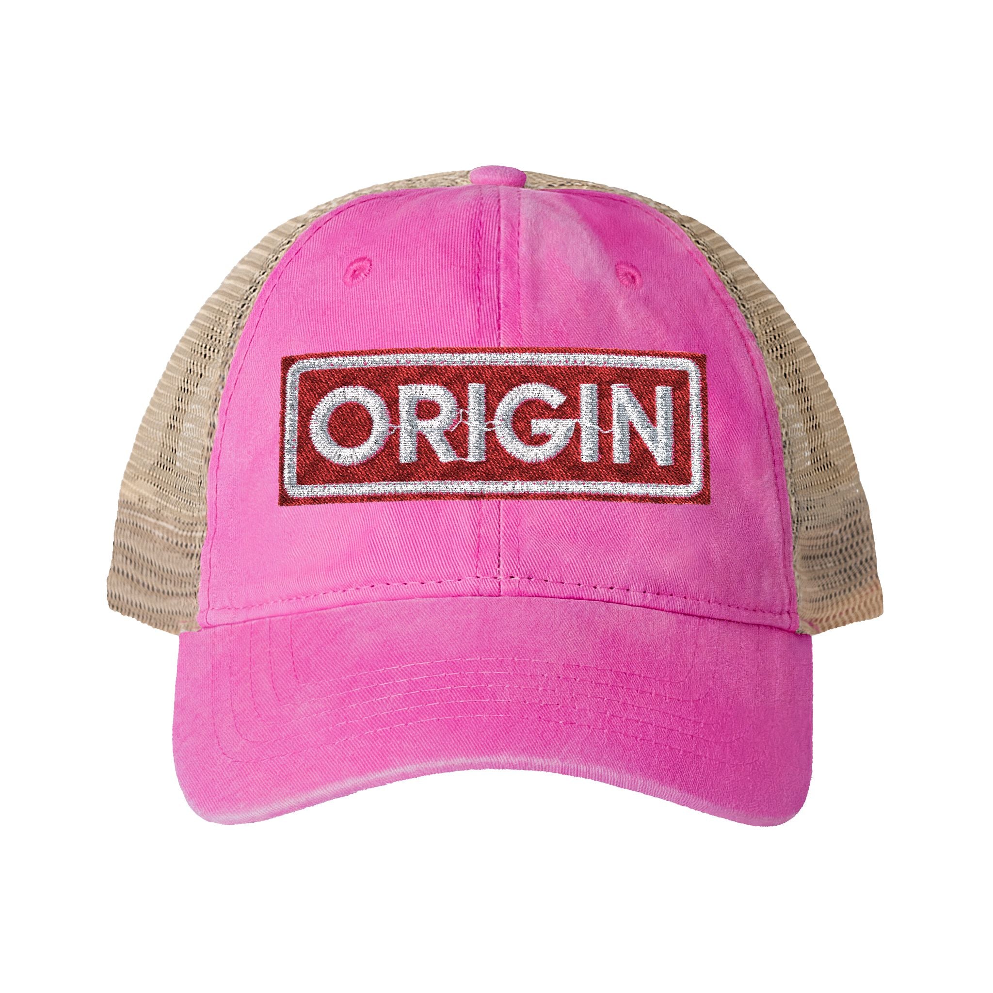 Women's Washed Mesh-Back Cap