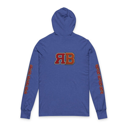 RB Hooded Long Sleeve Tee — RB Logo Hooded Tee