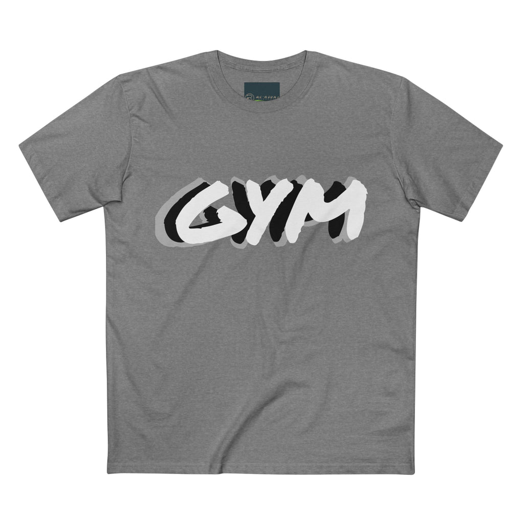 Gym Motivational Adult Staple Tee - Comfortable Workout Shirt