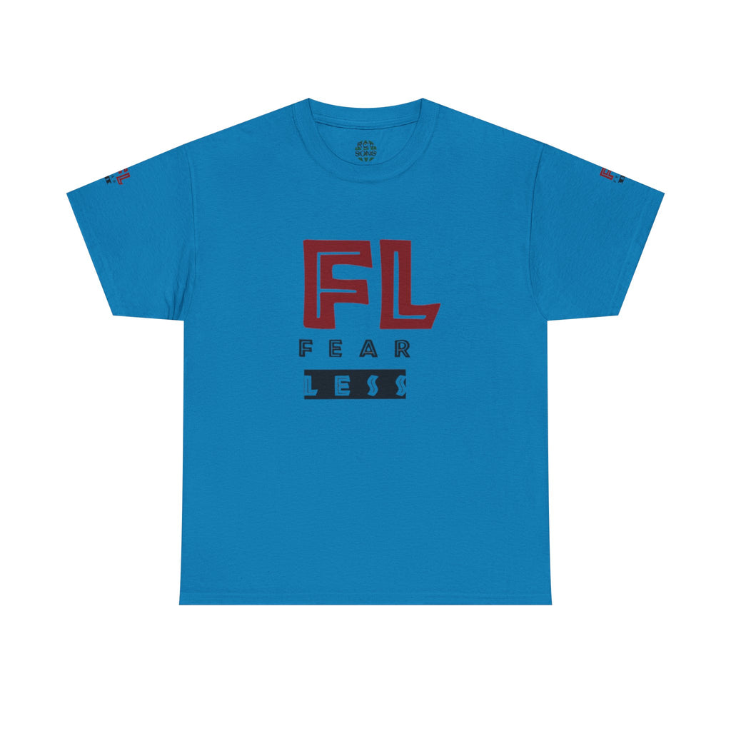 Fearless Graphic Unisex Heavy Cotton Tee - Bold Statement Shirt