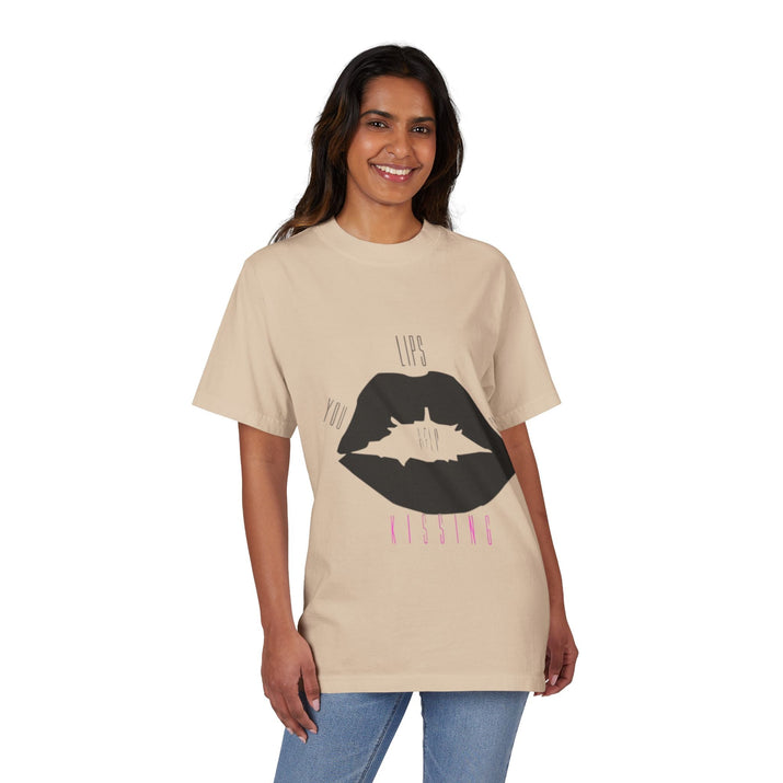 Unisex Graphic T-Shirt, Kiss Print Tee, Trendy Streetwear, Gift for Her, Casual Wear, Summer Style, Statement Shirt Printify