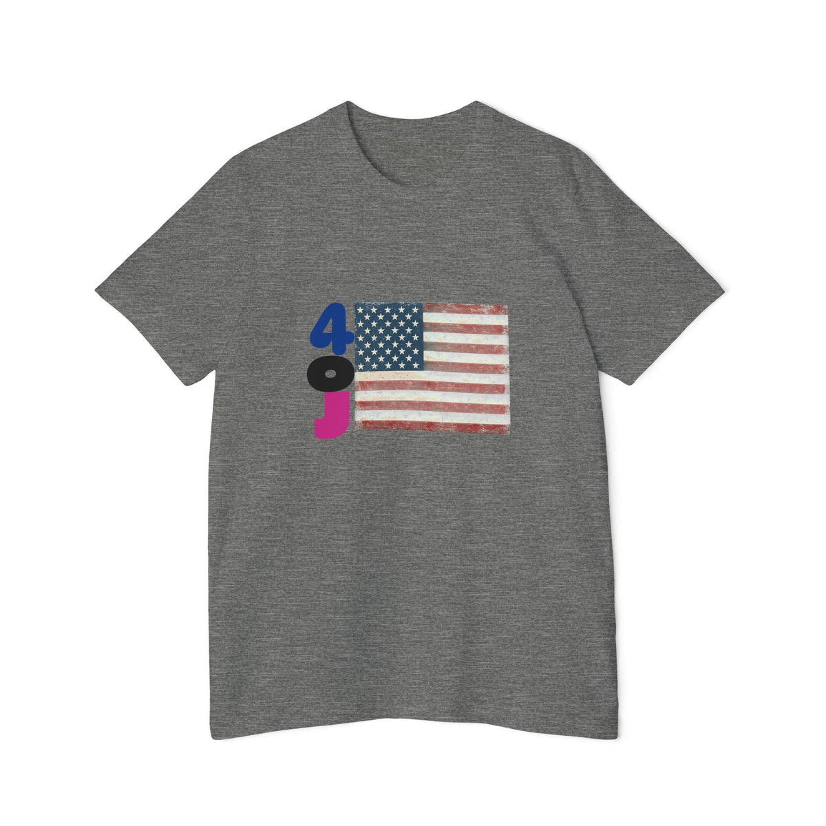 USA Flag Short-Sleeve T-Shirt, Patriotic Tee for Independence Day, Casual Wear, Gift for Veterans, Summer Style Printify