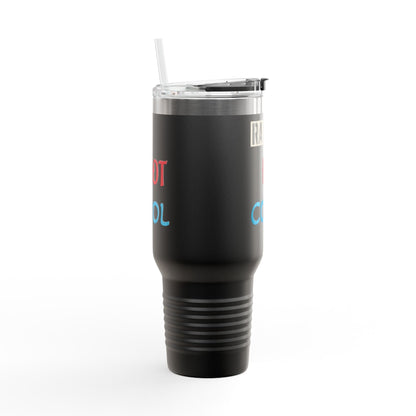 Insulated Travel Mug - Hot Cool Drink Container for Commuters, Gift for Coffee Lovers, Hydration on the Go, Outdoor Adventure, Office [...] Printify