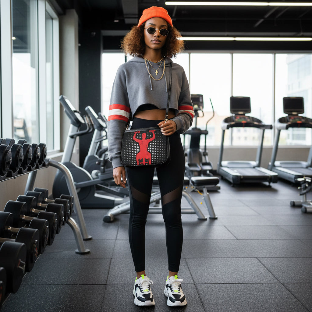 Gym Shoulder Bag - Off To Gym Design Printify