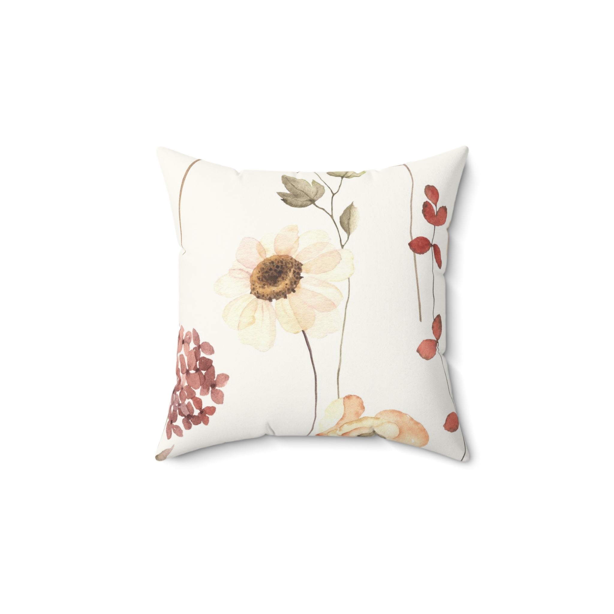 Spun Polyester Square Pillow