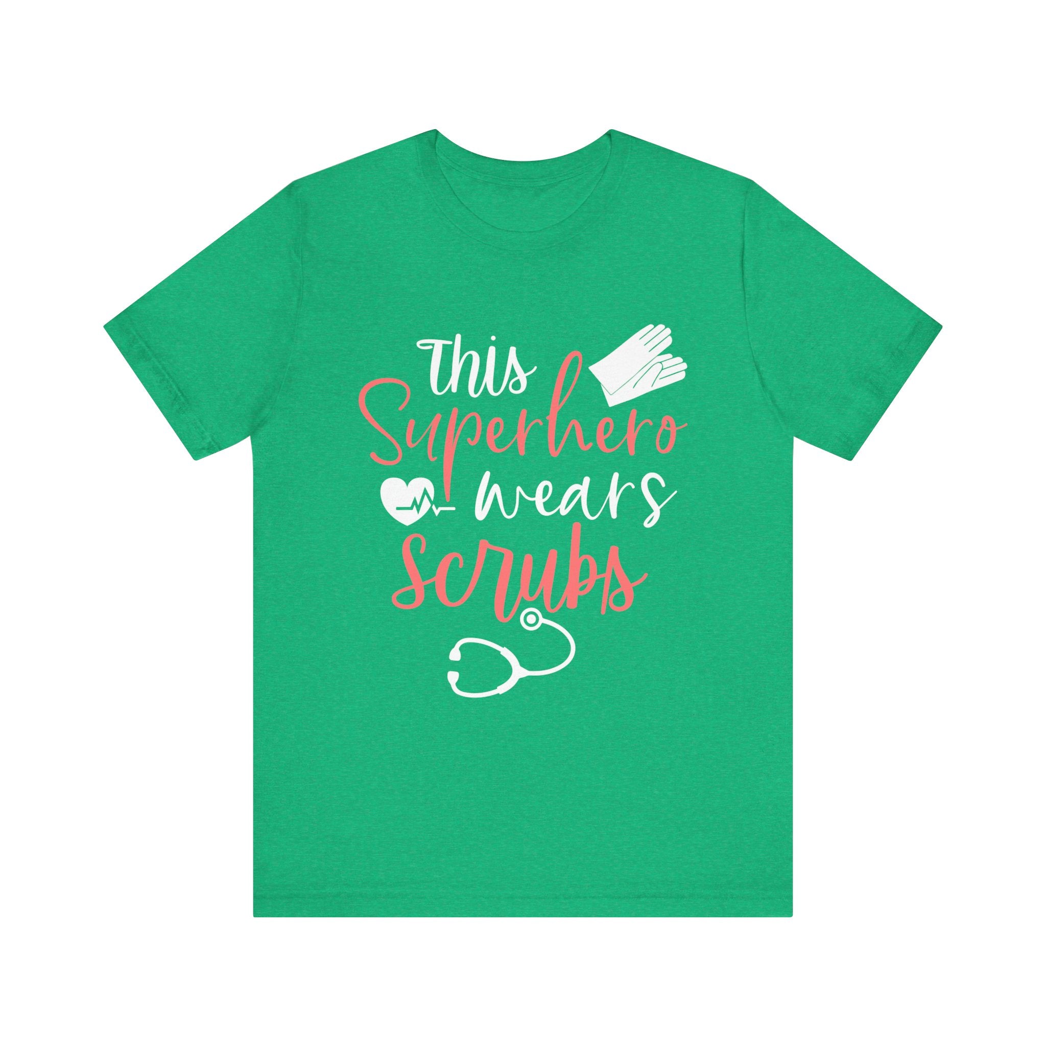 Ce super-héros porte un tee-shirt unisexe Scrubs 