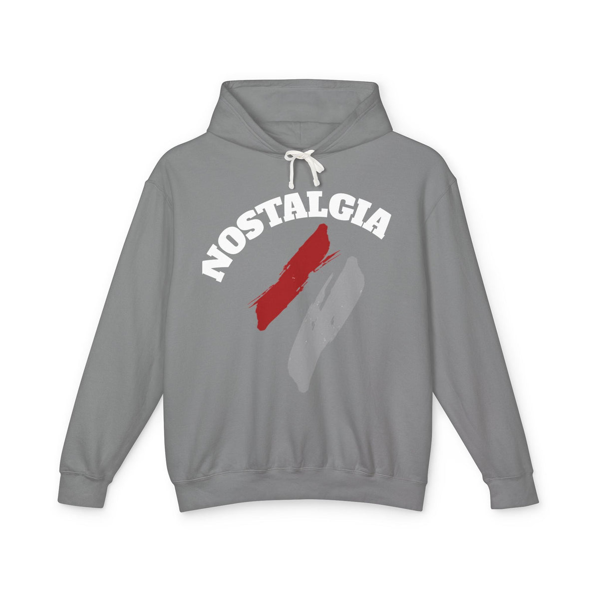 Nostalgia Hoodie: Unisex Lightweight Sweatshirt for Cool Days, Casual Wear, Gift for Friends, Retro Aesthetic, Perfect for Spring Printify