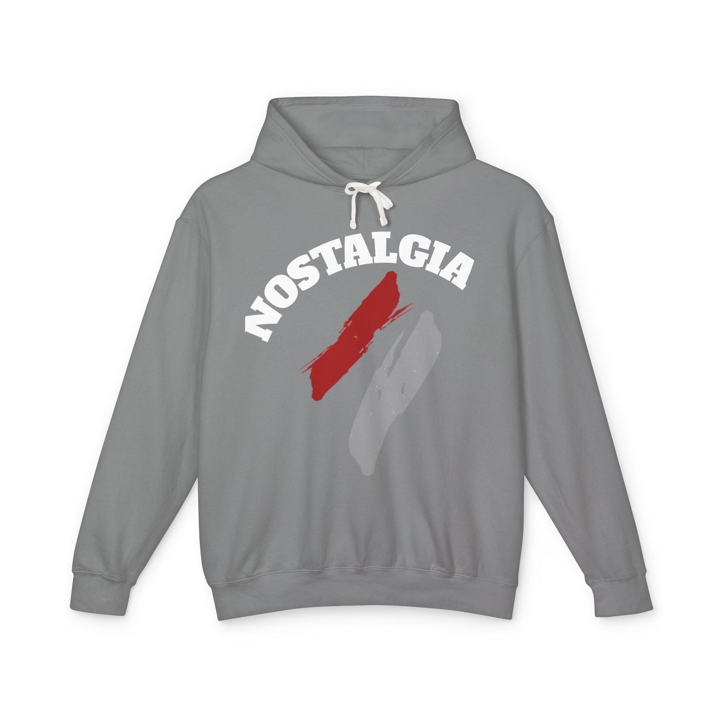 Nostalgia Hoodie: Unisex Lightweight Sweatshirt for Cool Days, Casual Wear, Gift for Friends, Retro Aesthetic, Perfect for Spring Printify