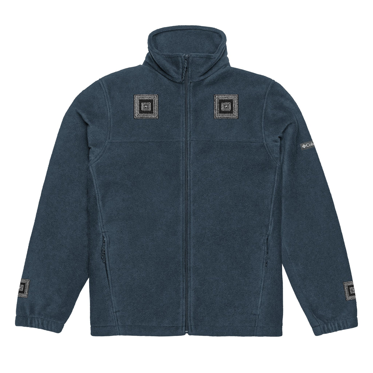 Unisex Columbia Fleece Jacket with Stylish Embroidery