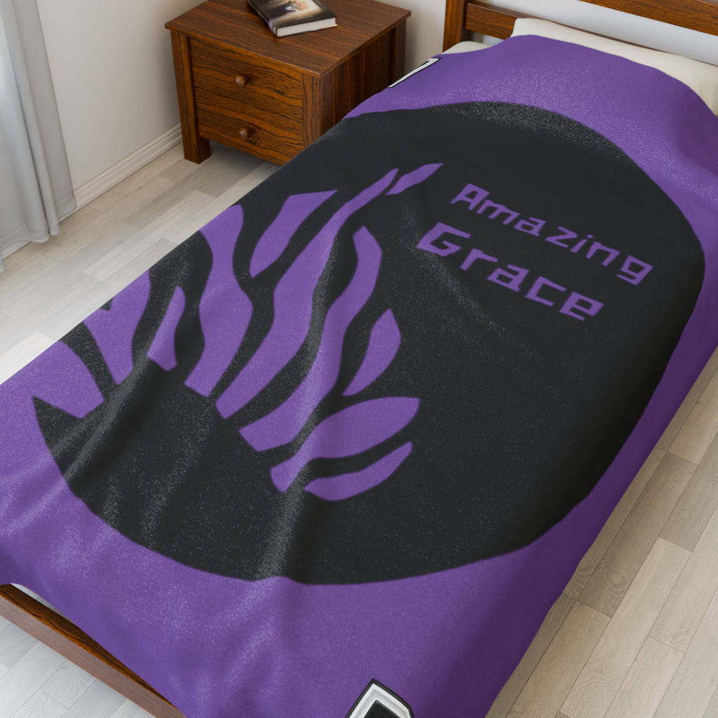 Plush Blanket - Amazing Grace Design