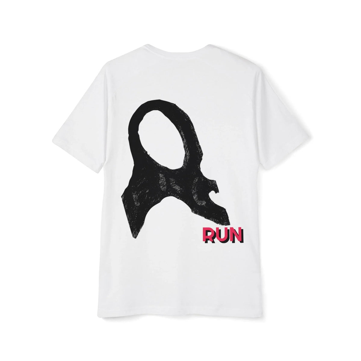 Men's Raglan T-Shirt with Frc Art Run Design Printify