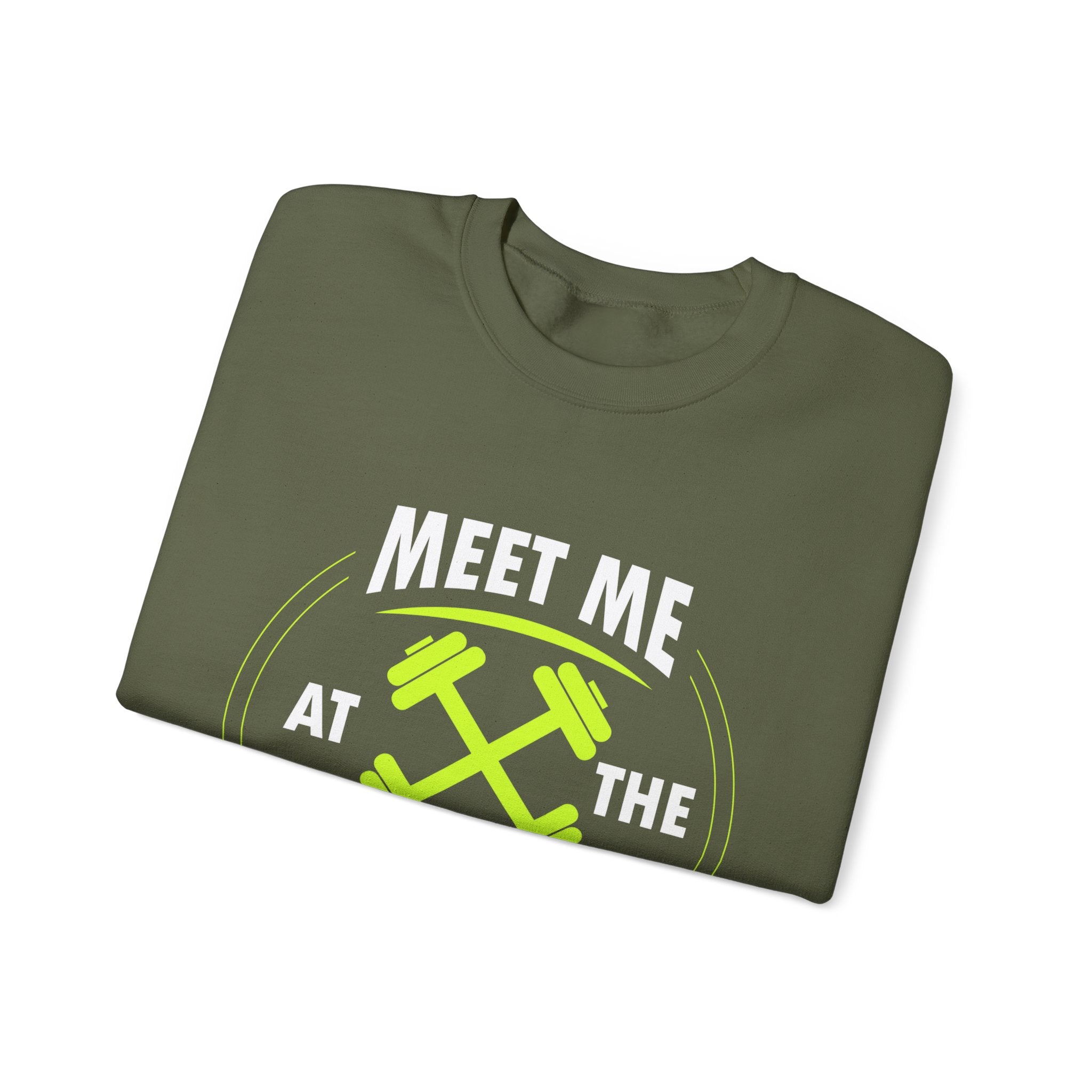 Rencontrez-moi au sweat-shirt unisexe du gymnase 
