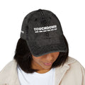 Embroidered Vintage Cap - Touchdown Sports Fan Hat