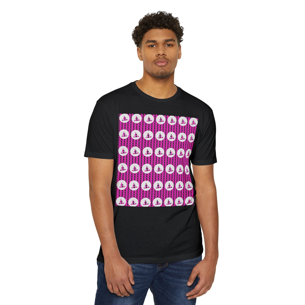 Chic Pink Pattern Unisex T-Shirt, Casual Wear, Trendy Shirt, Gift for Her, Summer Fashion, Everyday Style Printify