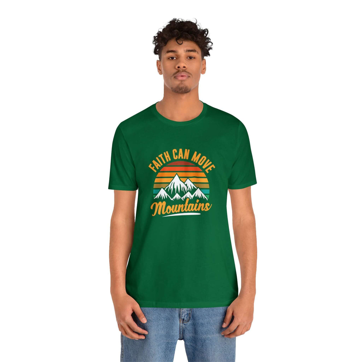 Faith Can Move Mountains Unisex Tee - RC’nSONS